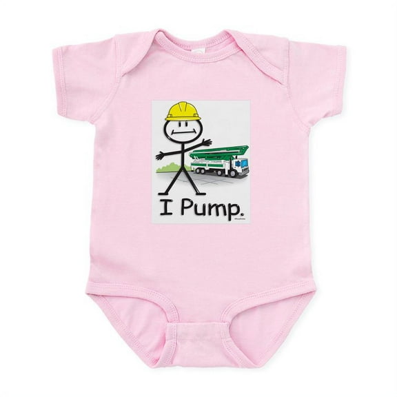CafePress - Concrete Pumping Infant Bodysuit - Baby Light Bodysuit, Size Newborn - 24 Months