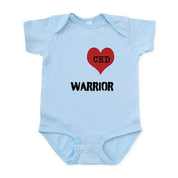 CafePress - Congenital Heart Defect Awareness Shirt Infant Bod - Baby Light Bodysuit, Size Newborn - 24 Months