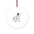 thumbnail image 1 of CafePress - Connect The Dots -  Round Wood Ornament 4", 1 of 2