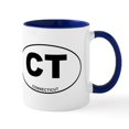 thumbnail image 1 of CafePress - Connecticut State Mug - 11 oz Ceramic Mug - Novelty Coffee Tea Cup, 1 of 6