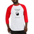 thumbnail image 1 of CafePress - Conquer Chiari Baseball Jersey - Cotton Baseball Jersey, 3/4 Raglan Sleeve Shirt, 1 of 4