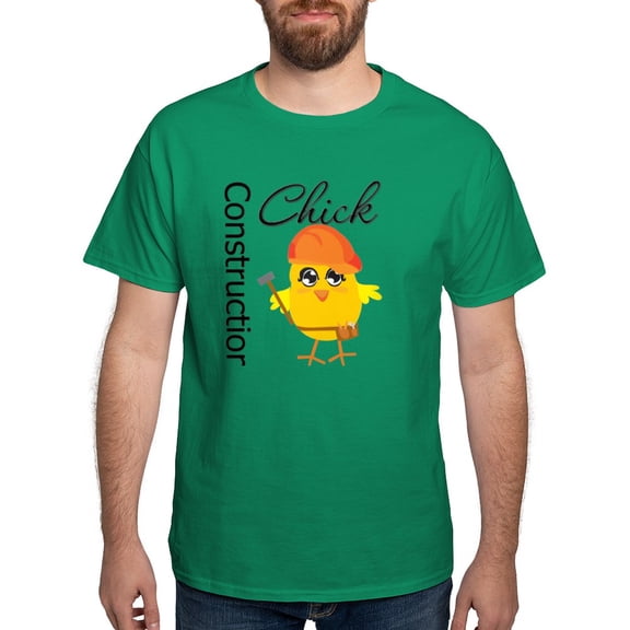 CafePress - Construction Chick Men's Value T Shirt - Men's Classic Graphic Cotton T-Shirt