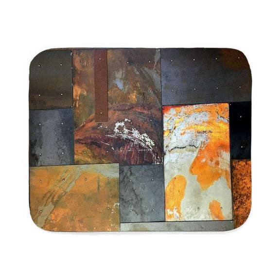 CafePress - Contemporary Rusted Me - Sherpa Fleece Throw Blanket 60" x 50"