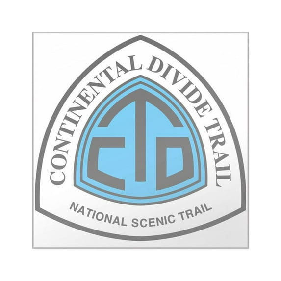 CafePress - Continental Divide Trail National Scenic Sticker - Square Sticker 3" x 3"