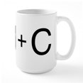thumbnail image 1 of CafePress - Control C - 15 oz Ceramic Large White Novelty Mug, 1 of 6