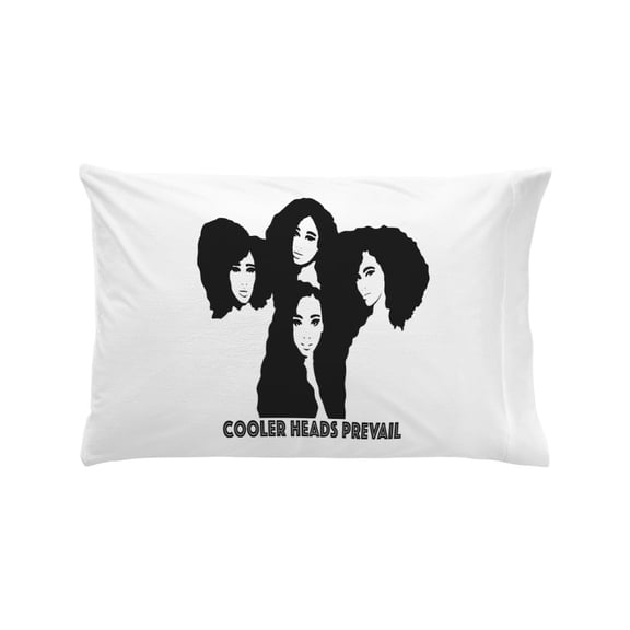 CafePress - Cool Black Women African American Pride - Standard Size Pillow Case, 20"x30" Pillow Cover, Unique Pillow Slip Microfiber