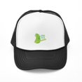 thumbnail image 1 of CafePress - Cool Cucumber - Adjustable Unisex Printed Trucker Hat with Mesh Back, 1 of 8