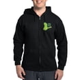 thumbnail image 1 of CafePress - Cool Cucumber Zip Hoodie - Zip Hoodie, Classic Hooded Sweatshirt with Metal Zipper, 1 of 4