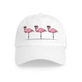 thumbnail image 1 of CafePress - Cool Flamingos Cap - Adjustable 100% Brushed Unisex Casual Cotton Baseball Cap, Beige, 1, 1 of 2