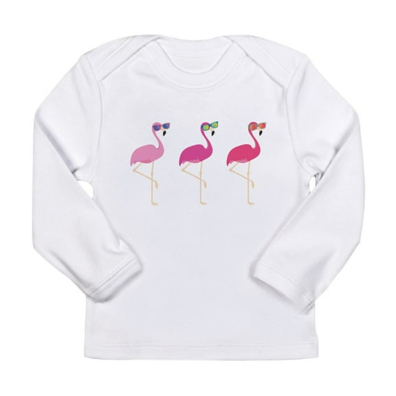CafePress - Cool Flamingos Long Sleeve Infant T Shirt - Long Sleeve Infant T-Shirt