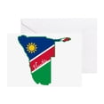 thumbnail image 1 of CafePress - Cool Namibia - Greeting Card, Blank Inside Glossy, 1 of 3