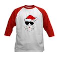 thumbnail image 1 of CafePress - Cool Santa Claus Kids Baseball Jersey - Kids Cotton Baseball Jersey, 3/4 Sleeve Shirt, 1 of 4