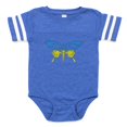 thumbnail image 1 of CafePress - Cool Ukraine Flag Ukrainian - Cute Infant Baby Football Bodysuit, 1 of 3