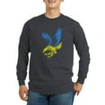 thumbnail image 1 of CafePress - Cool Ukraine Flag Ukrainian Pr Long Sleeve T Shirt - Long Sleeve Dark T-Shirt, 1 of 4