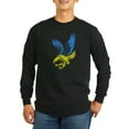 thumbnail image 1 of CafePress - Cool Ukraine Flag Ukrainian Pr Long Sleeve T Shirt - Long Sleeve Dark T-Shirt, 1 of 4