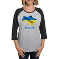thumbnail image 1 of CafePress - Cool Ukraine Flag Ukrainian Pr Long Sleeve T Shirt - Womens Baseball Tee, 1 of 4