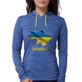 thumbnail image 1 of CafePress - Cool Ukraine Flag Ukrainian Pr Long Sleeve T Shirt - Womens Hooded Shirt, 1 of 1