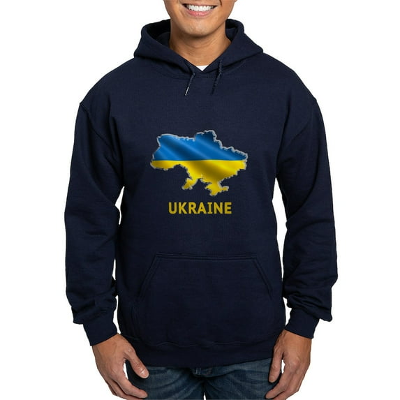 CafePress - Cool Ukraine Flag Ukrainian Pride Nativ Sweatshirt - Pullover Hoodie, Classic, Comfortable Hooded Sweatshirt