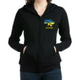 thumbnail image 1 of CafePress - Cool Ukraine Flag Ukrainian Pride Nativ Sweatshirt - Women's Zip Hoodie, 1 of 1