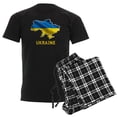 thumbnail image 1 of CafePress - Cool Ukraine Flag Ukrainian Pride Native H Pajamas - Men's Dark Loose Fit Cotton Pajama Set, 1 of 7