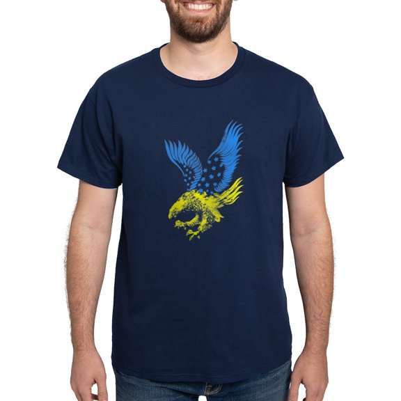 CafePress - Cool Ukraine Flag Ukrainian Pride Native H T Shirt - Men's Classic Graphic Cotton T-Shirt