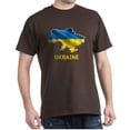 thumbnail image 1 of CafePress - Cool Ukraine Flag Ukrainian Pride Native H T Shirt - Men's Classic Graphic Cotton T-Shirt, 1 of 4