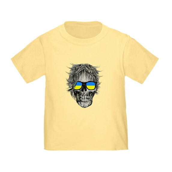 CafePress - Cool Ukraine Flag Ukrainian Pride Native H T Shirt - Cute Toddler T-Shirt, 100% Cotton