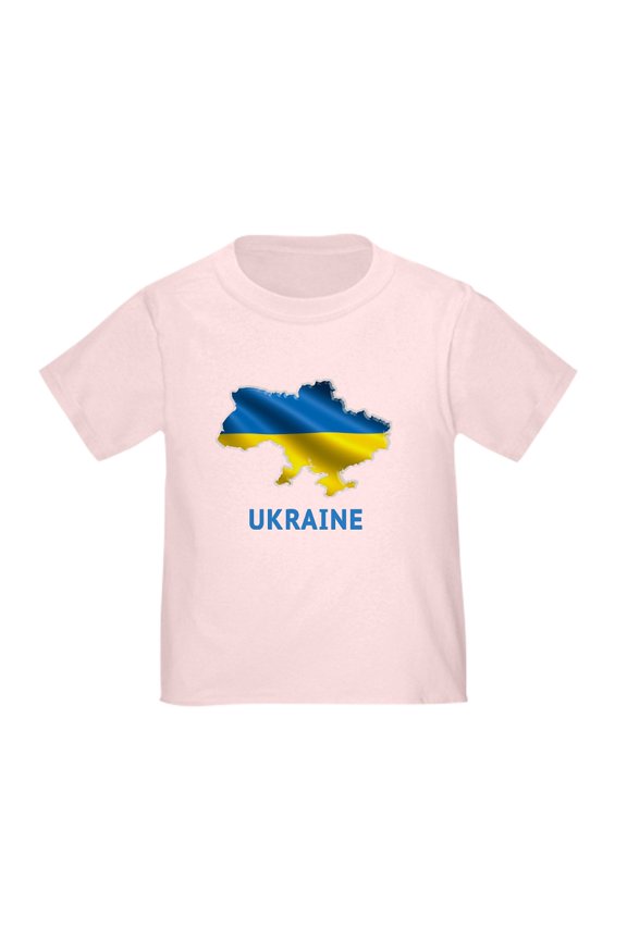 - Cool Ukraine Flag Ukrainian Pride Native H T Shirt - Cute Toddler T-Shirt, 100% Cotton