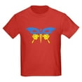 thumbnail image 1 of CafePress - Cool Ukraine Flag Ukrainian Pride Native H T Shirt - Dark T-Shirt Kids XS-XL, 1 of 4