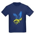 thumbnail image 1 of CafePress - Cool Ukraine Flag Ukrainian Pride Native H T Shirt - Dark T-Shirt Kids XS-XL, 1 of 4