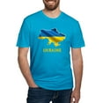 thumbnail image 1 of CafePress - Cool Ukraine Flag Ukrainian Pride Native H T Shirt - Men's Fitted T-Shirt, 1 of 4