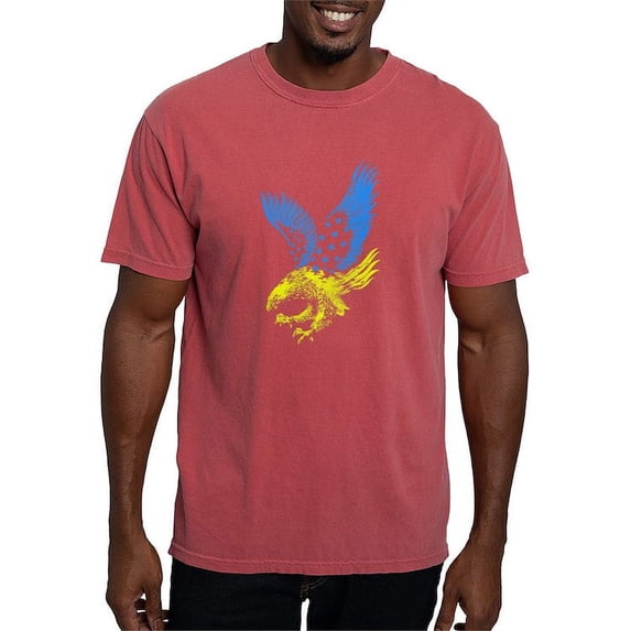 CafePress - Cool Ukraine Flag Ukrainian Pride Native H T Shirt - Mens Comfort Colors Shirt