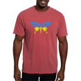 thumbnail image 1 of CafePress - Cool Ukraine Flag Ukrainian Pride Native H T Shirt - Mens Comfort Colors Shirt, 1 of 5