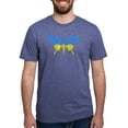 thumbnail image 1 of CafePress - Cool Ukraine Flag Ukrainian Pride Native H T Shirt - Mens Tri-blend T-Shirt, 1 of 4