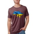 thumbnail image 1 of CafePress - Cool Ukraine Flag Ukrainian Pride Native H T Shirt - Mens Tri-blend T-Shirt, 1 of 1