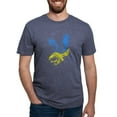 thumbnail image 1 of CafePress - Cool Ukraine Flag Ukrainian Pride Native H T Shirt - Mens Tri-blend T-Shirt, 1 of 4