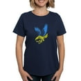 thumbnail image 1 of CafePress - Cool Ukraine Flag Ukrainian Pride Native H T Shirt - Women's Traditional Fit Dark T-Shirt, 1 of 4