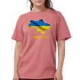 thumbnail image 1 of CafePress - Cool Ukraine Flag Ukrainian Pride Native H T Shirt - Womens Comfort Colors® Shirt, 1 of 4