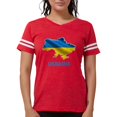 thumbnail image 1 of CafePress - Cool Ukraine Flag Ukrainian Pride Native H T Shirt - Womens Football Shirt, 1 of 4