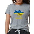 thumbnail image 1 of CafePress - Cool Ukraine Flag Ukrainian Pride Native H T Shirt - Womens Tri-blend T-Shirt, 1 of 1