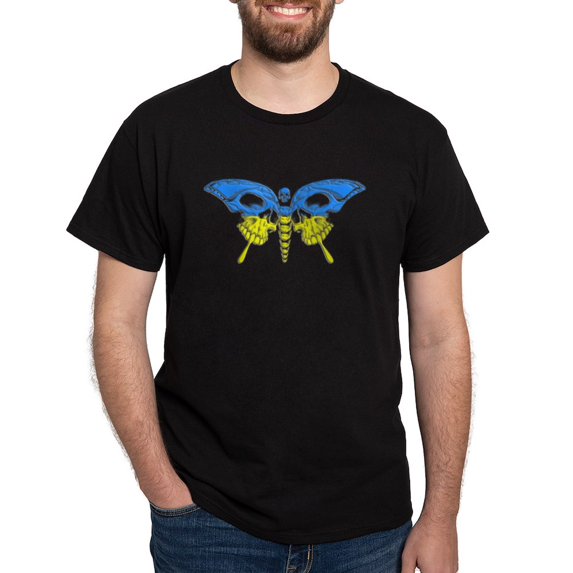 CafePress - Cool Ukraine Flag Ukrainian Pride Native U T Shirt - Men's Classic Graphic Cotton T-Shirt