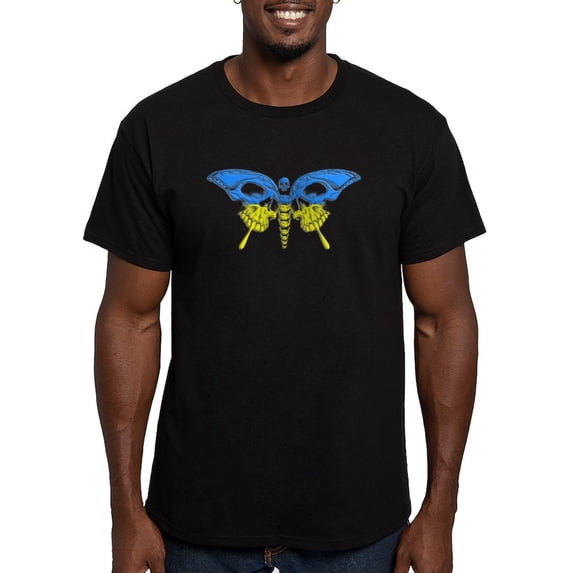 CafePress - Cool Ukraine Flag Ukrainian Pride Native U T Shirt - Men's Fitted T-Shirt