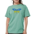 thumbnail image 1 of CafePress - Cool Ukraine Flag Ukrainian Pride Native U T Shirt - Womens Comfort Colors® Shirt, 1 of 4