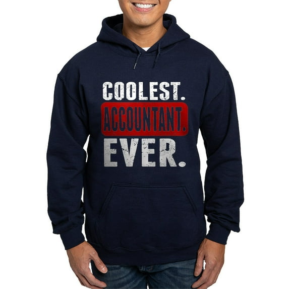 CafePress - Coolest. Accountant. Ever. Hoodie - Pullover Hoodie, Classic, Comfortable Hooded Sweatshirt
