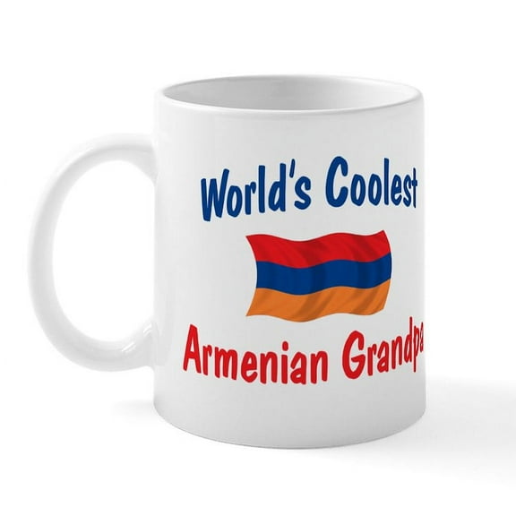 CafePress - Coolest Armenian Grandpa Mug - 11 oz Ceramic Mug - Novelty Coffee Tea Cup