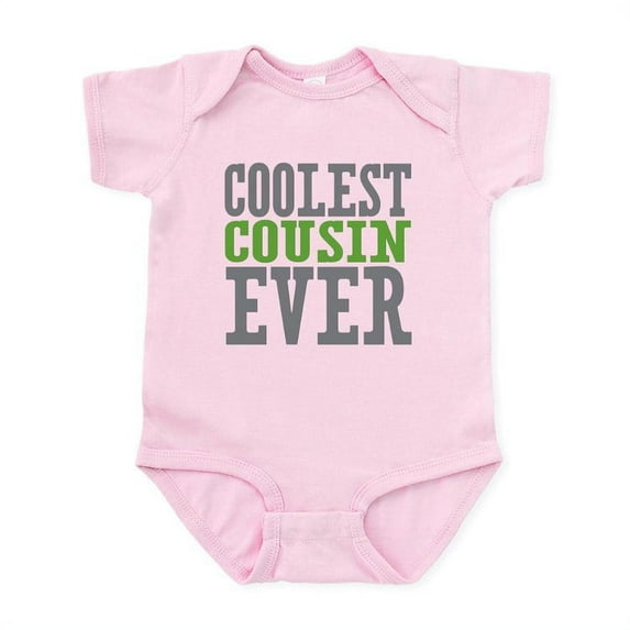 CafePress - Coolest Cousin Infant Bodysuit - Baby Light Bodysuit, Size Newborn - 24 Months