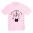 thumbnail image 1 of CafePress - Coolest Girls Hockey T Shirt - Light T-Shirt Kids XS-XL, 1 of 4