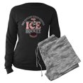 thumbnail image 1 of CafePress - Coolest Girls Hockey - Women's Long Sleeve Dark Pajamas, 1 of 3