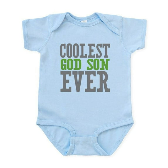 CafePress - Coolest God Son Ever Infant Bodysuit - Baby Light Bodysuit, Size Newborn - 24 Months