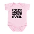 thumbnail image 1 of CafePress - Coolest. Goddaughter. Ever. Body Suit - Baby Light Bodysuit, Size Newborn - 24 Months, 1 of 4